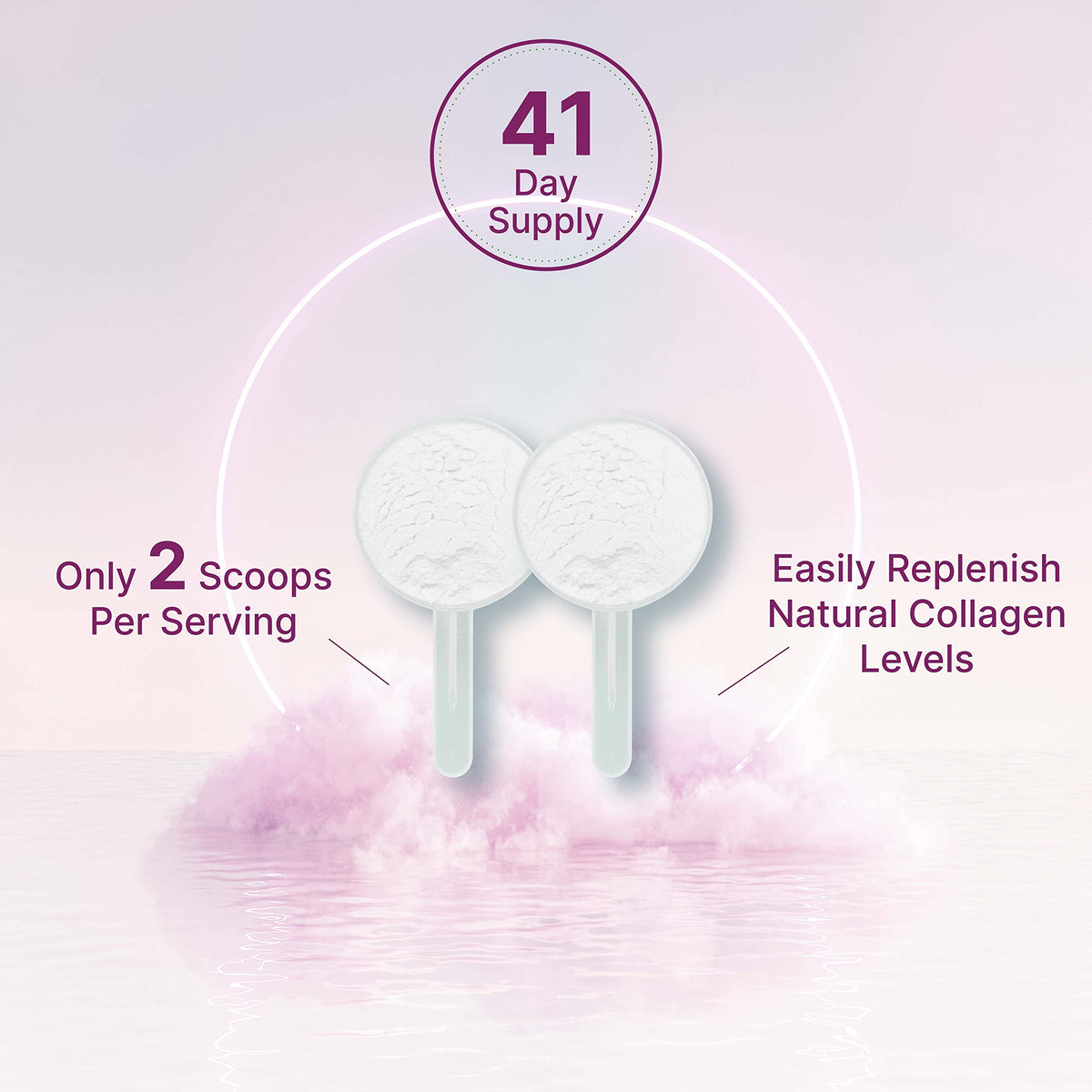 Multi Collagen Protein Powder, 1Lb Type I II III V X Peptides with Biotin Vitamin C & Hyaluronic Acid, Unflavored Z3106