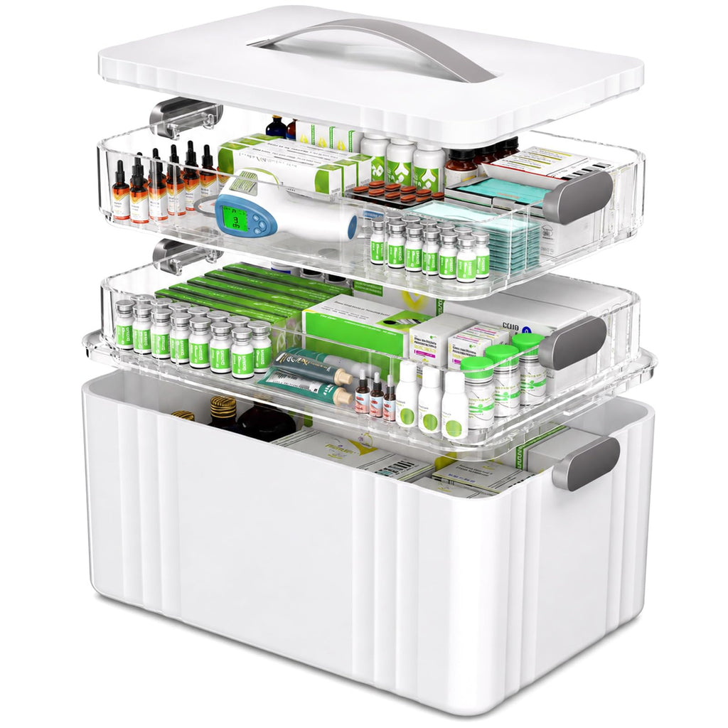 3-Tier Portable Medicine Organizer U554279