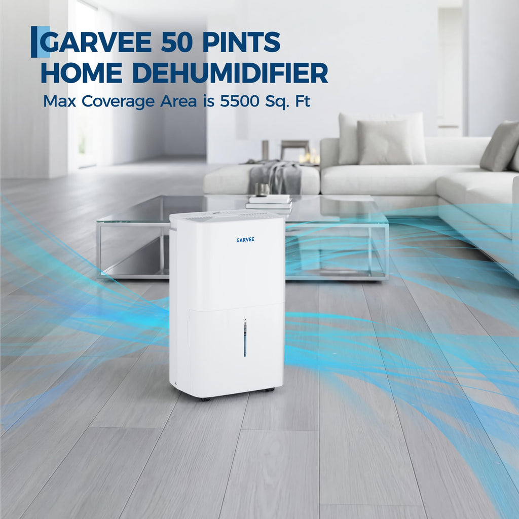 50 Pints Dehumidifier with Auto Defrost, 24H Timer, Auto Shut off L521784