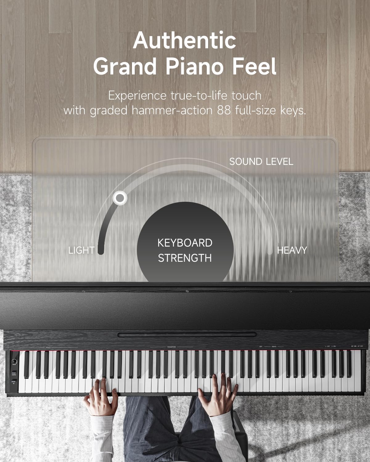 88 Key Weighted Digital Piano G80659