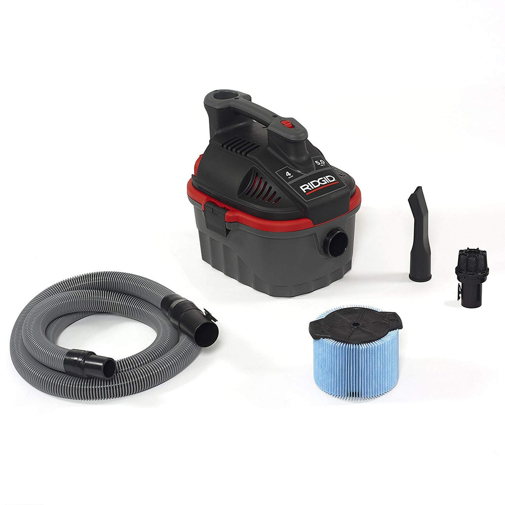 4-Gallon Portable Wet and Dry Compact Vacuum Cleaner Y76990
