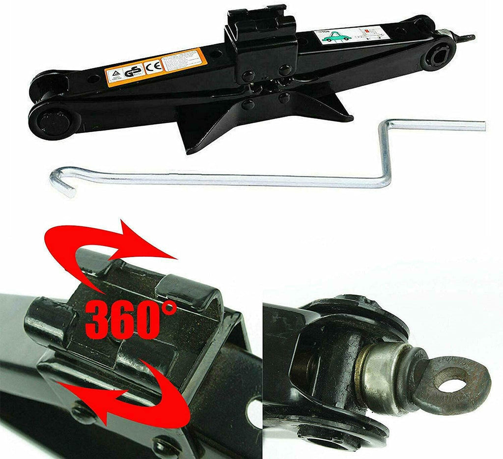 Spare Tire Tool Kit with Scissor Jack 2 Ton K403042