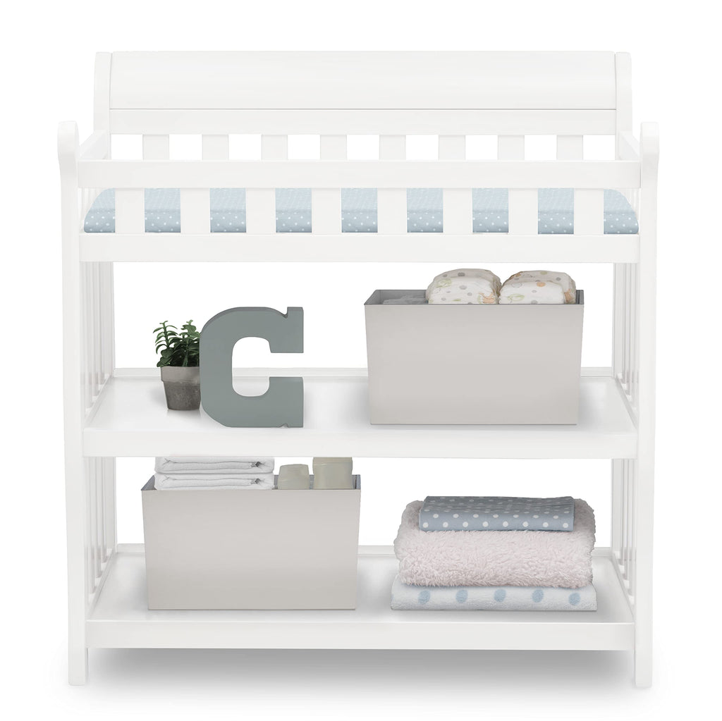 White Changing Table with Changing Pad H880