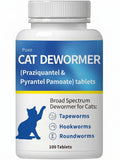 Broad Spectrum Dewormer Tablets for Cats and Kittens, 100 Tablets U36011