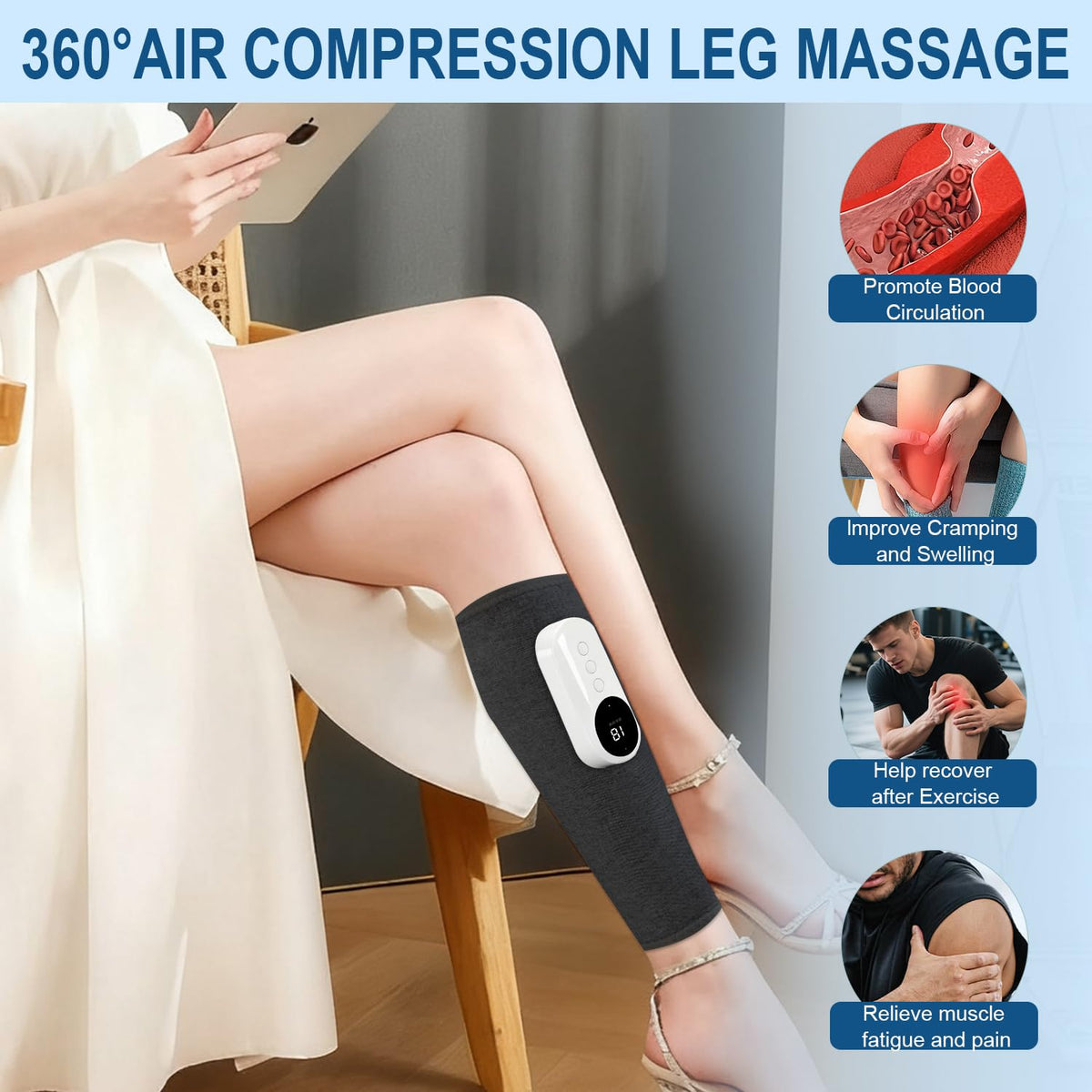 Air Compression Leg Massager Z617452