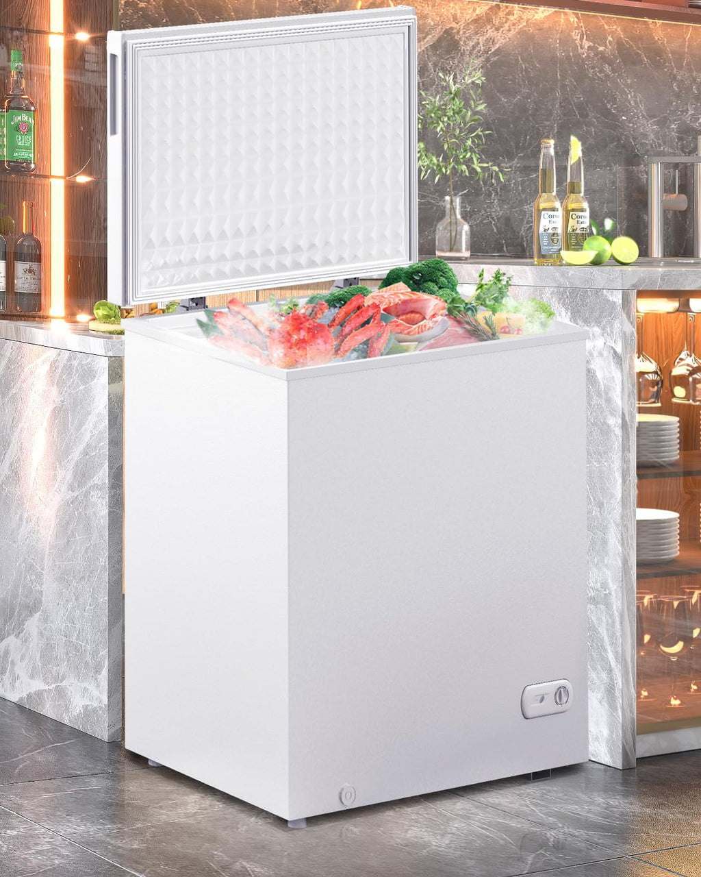 White 10.0 Cu Ft Chest Freezer A988097