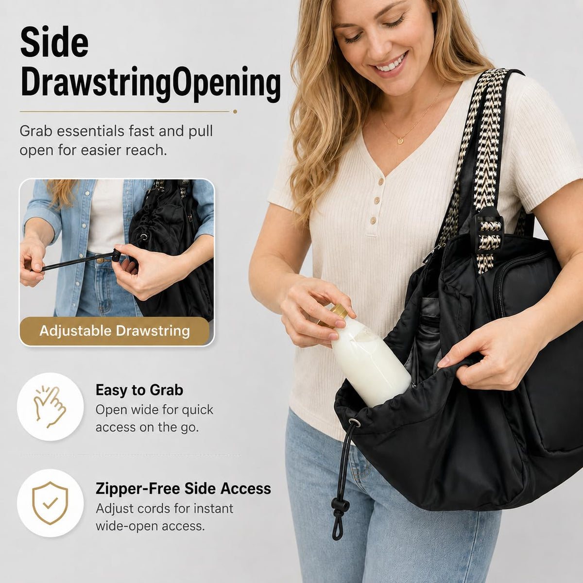 Tote Bag with 16 Pockets P735226