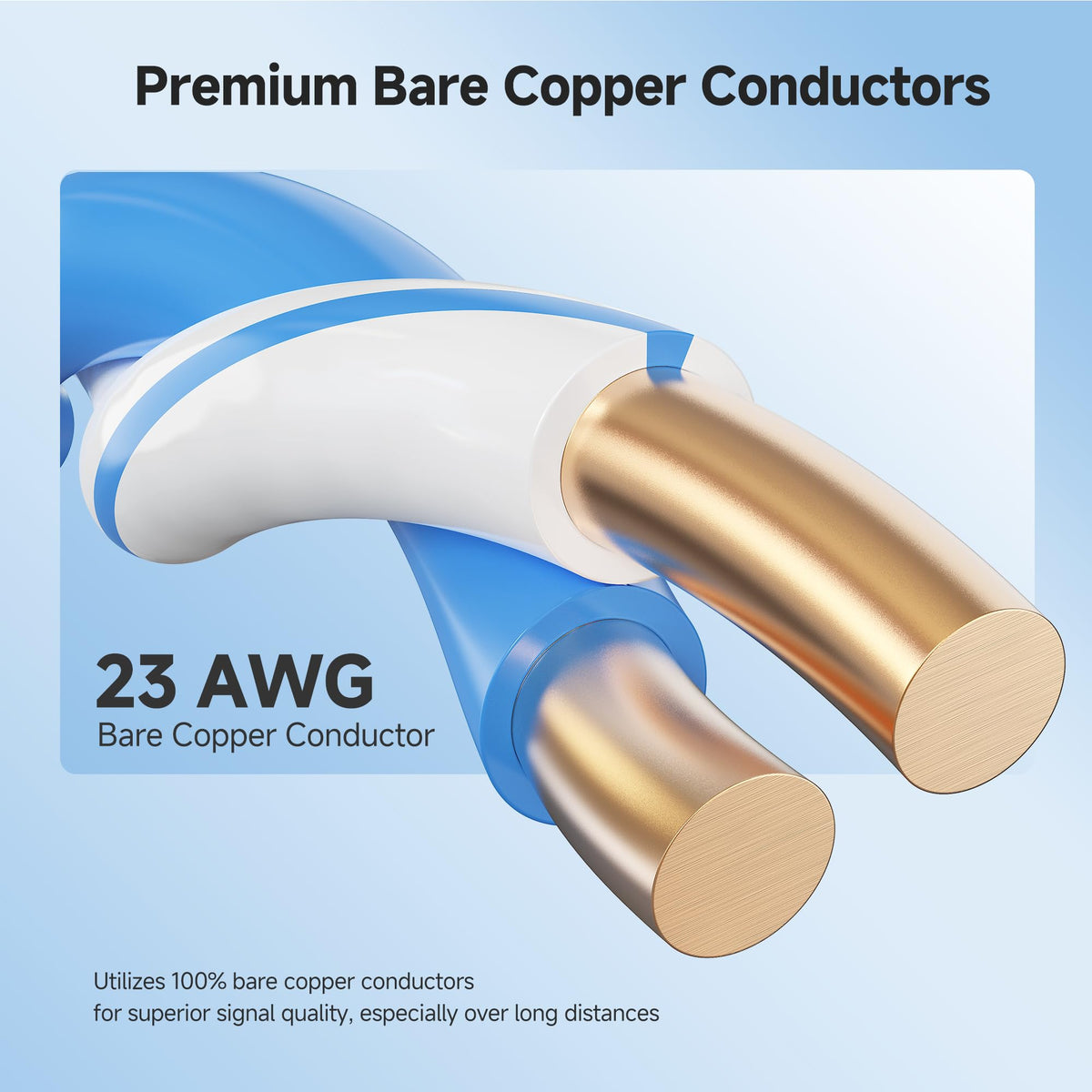Cat 6 Cable 500ft Blue E15454