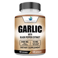 Garlic 2400mg with Black Pepper Fruit Extract 120 Capsules Q779