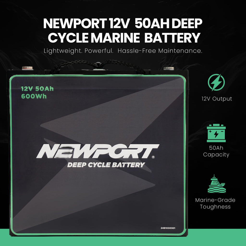 12V50Ah Deep Cycle Sealed AGM Marine Battery C9406