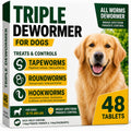 Pyrantel Pamoate and Praziquantel Dog Dewormer Tablet - 48 Tablets H382