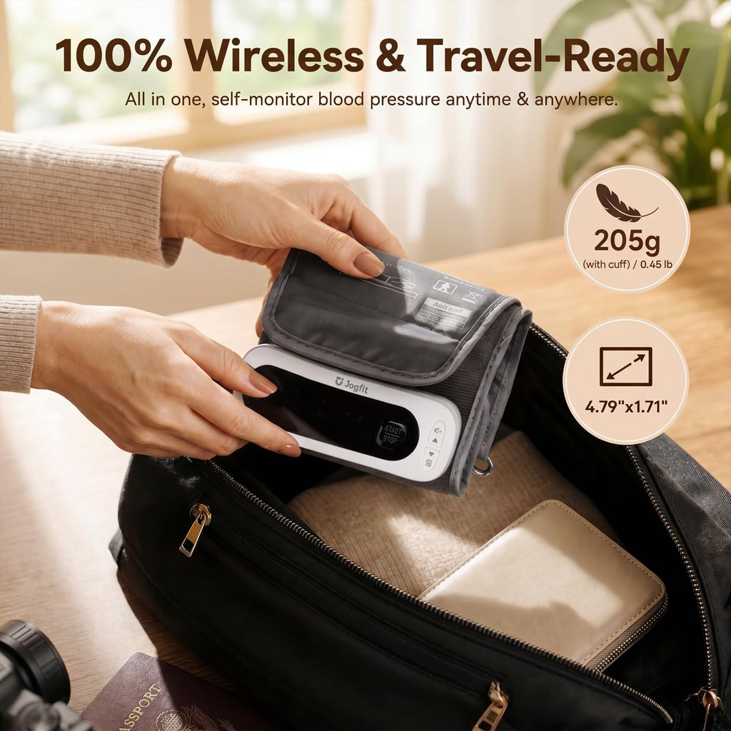 Wireless Upper Arm Blood Pressure Monitor with Cuff B336