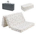 Trifold Pack and Play Mattress 38'' x 26'' x 3'' Memory Foam with Carry Bag T235