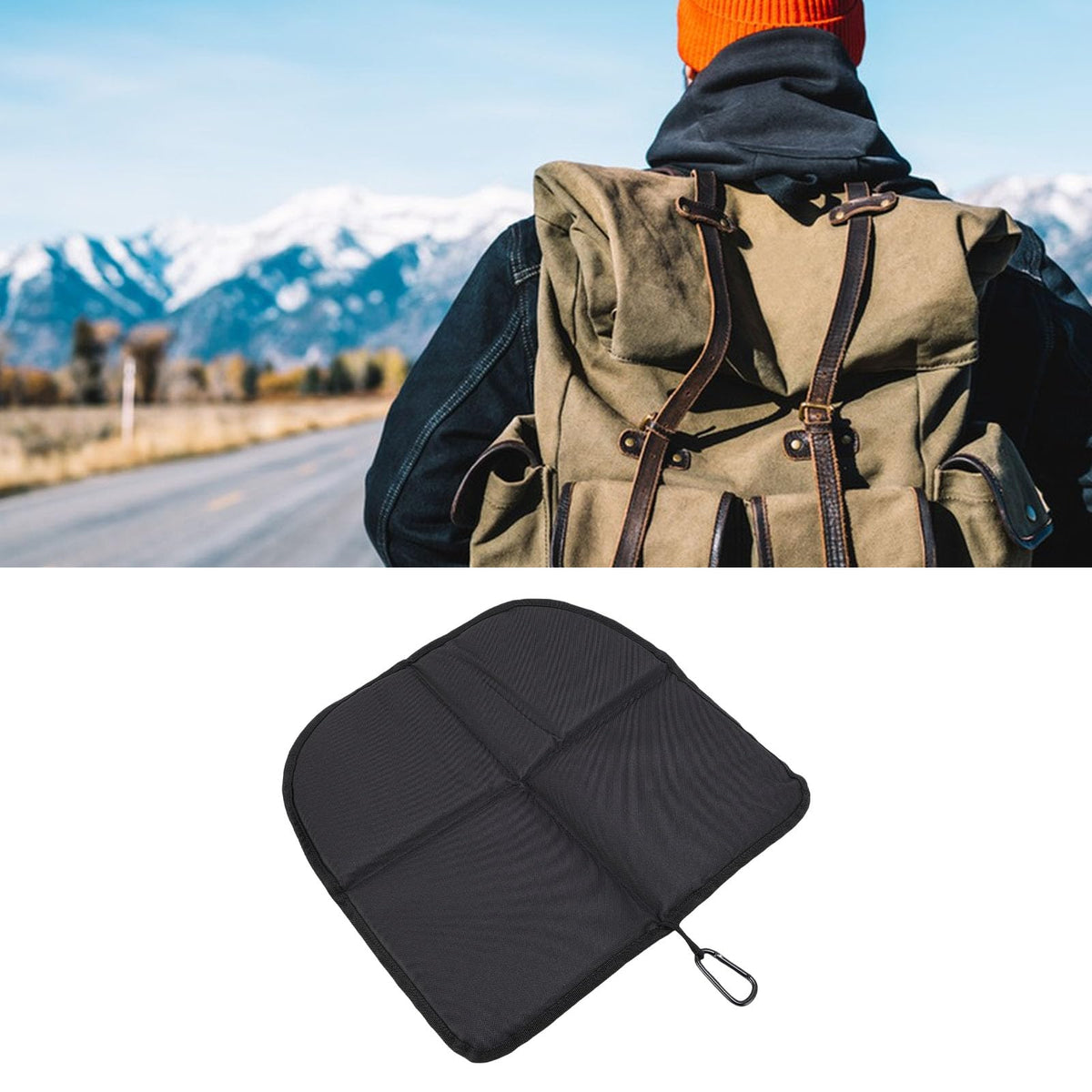 2 Pcs Portable Water Proof Foldable Sitting Pad A32320