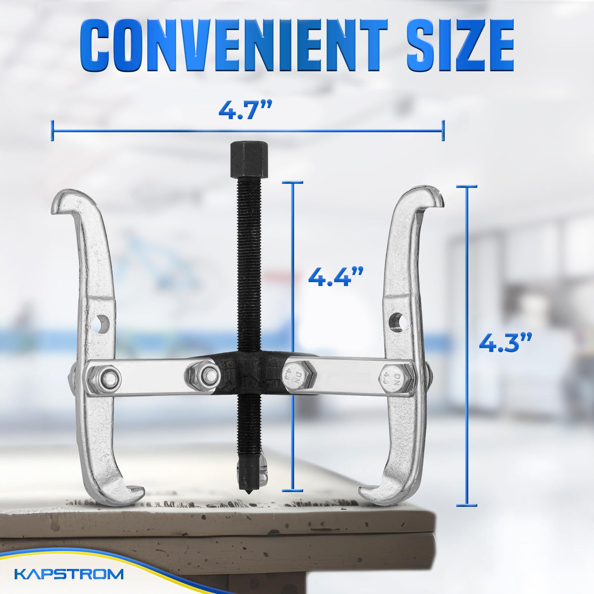 3-Jaw Gear Puller CR-V Steel D132