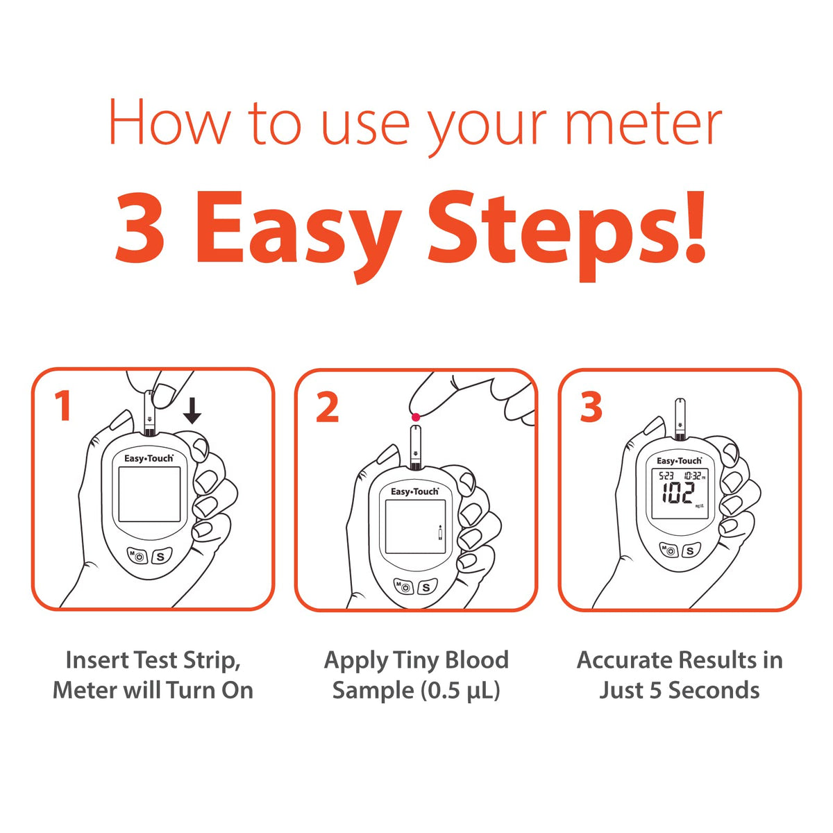 Glucose Meter Kit with 100 Test Strips C157850