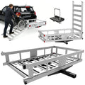 Aluminum Trailer Hitch Cargo Carrier with Ramp T174372