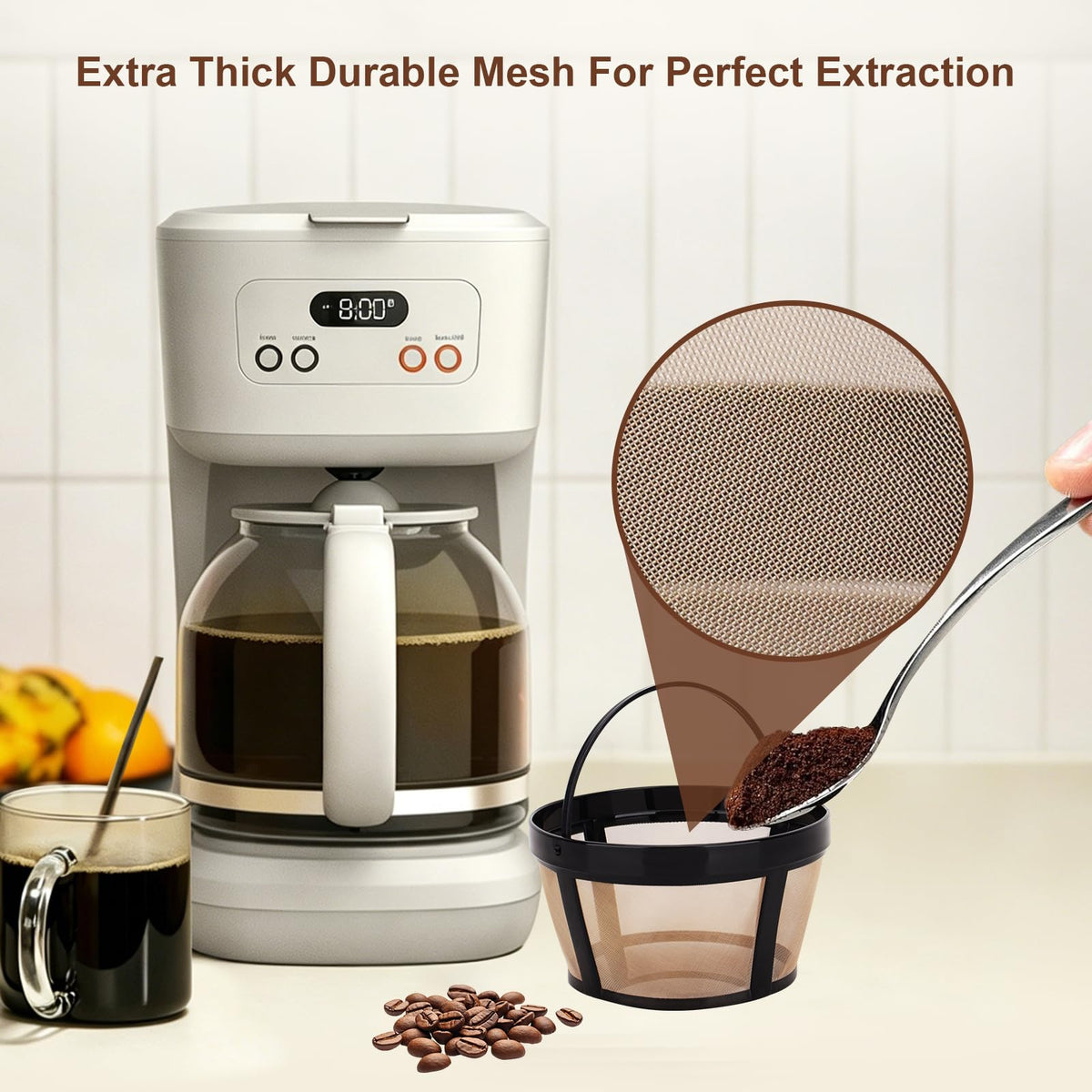 Reusable Coffee Maker Filter F4386