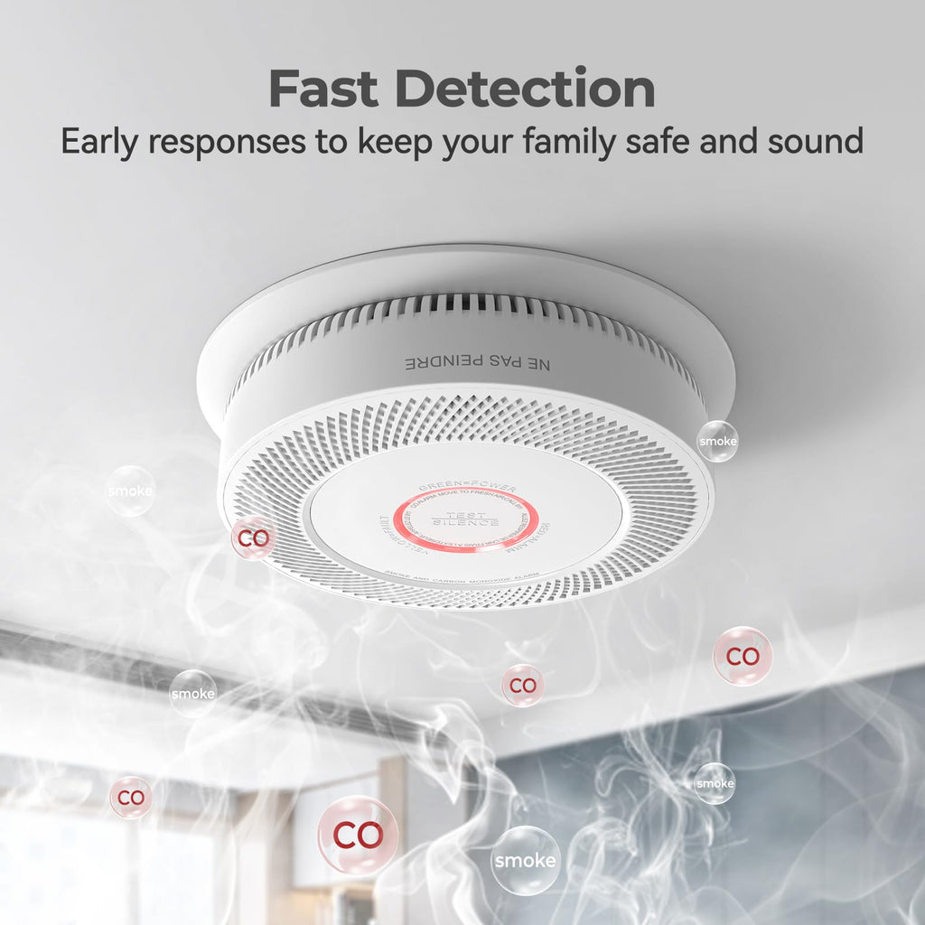 Hardwired Smoke and Carbon Monoxide Detector H305