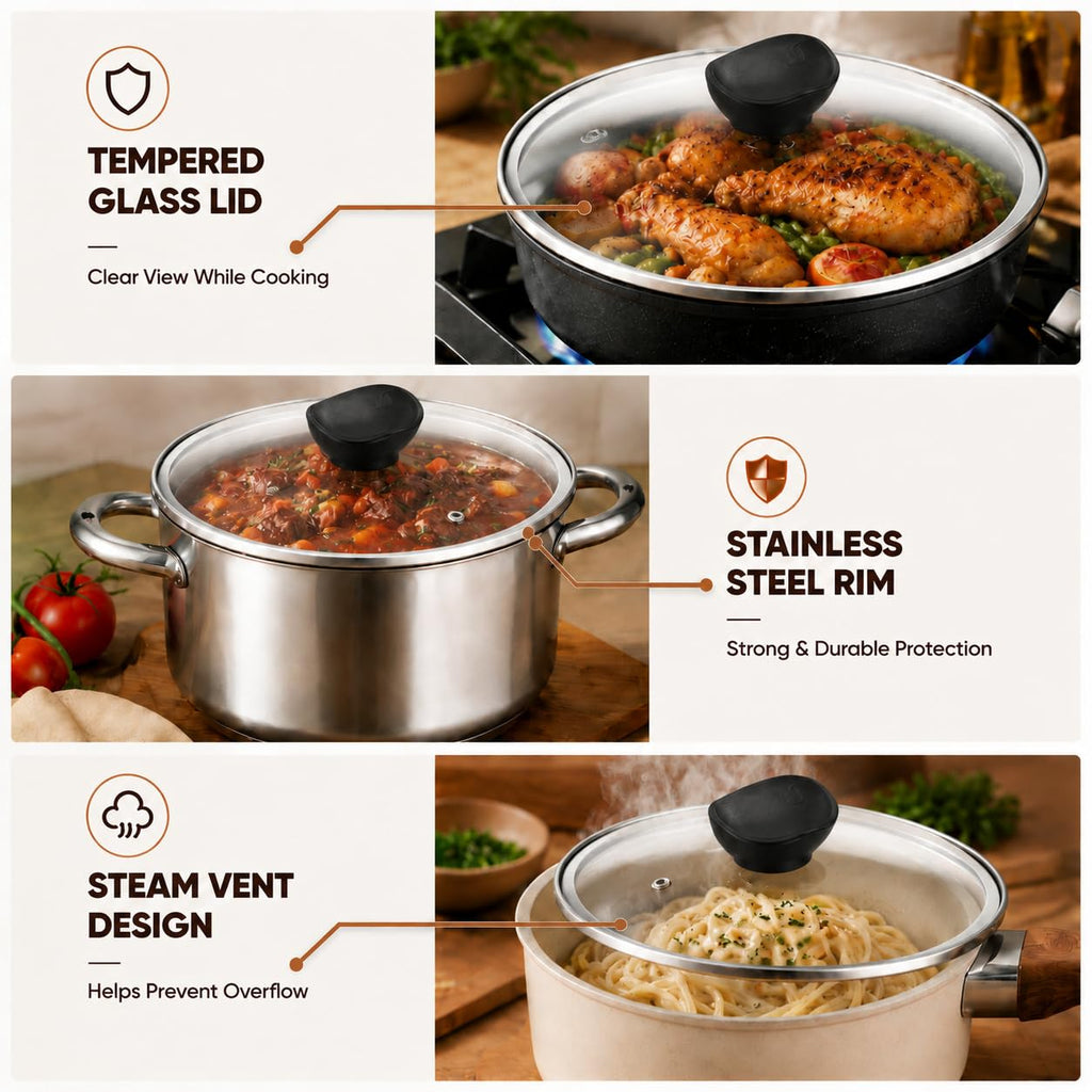 10 Inch Tempered Glass Pan Lid P916221