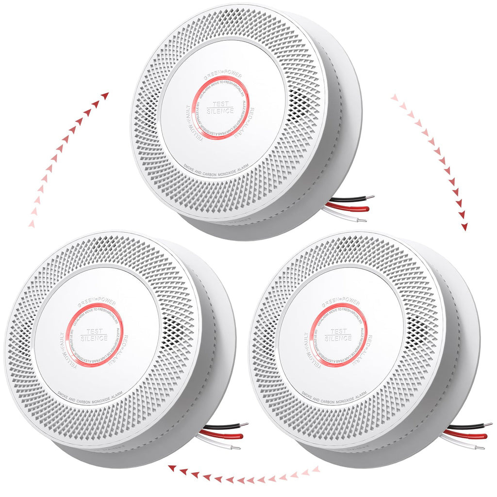Hardwired Smoke and Carbon Monoxide Detector H305