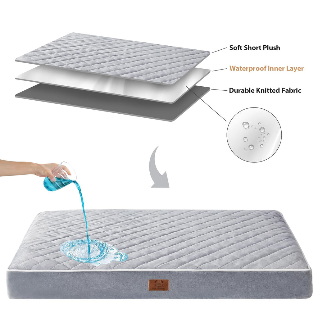 Waterproof Extra Large Orthopedic Dog Bed J386074