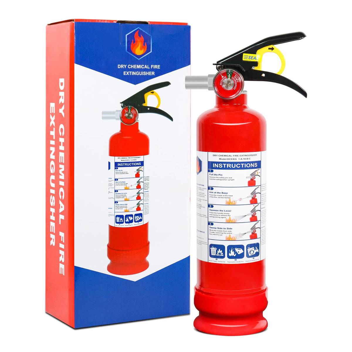 2.5lb Multi-Class Dry Powder Fire Extinguisher T191289
