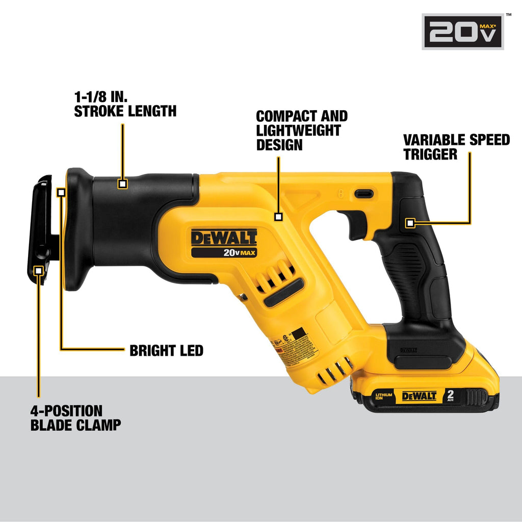 20V MAX 5-Tool Cordless Power Tools Combo Kit G4448