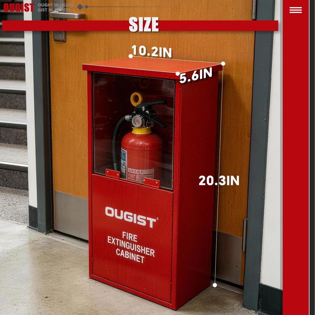 Fire Extinguisher Cabinet with Acrylic Window Q7320