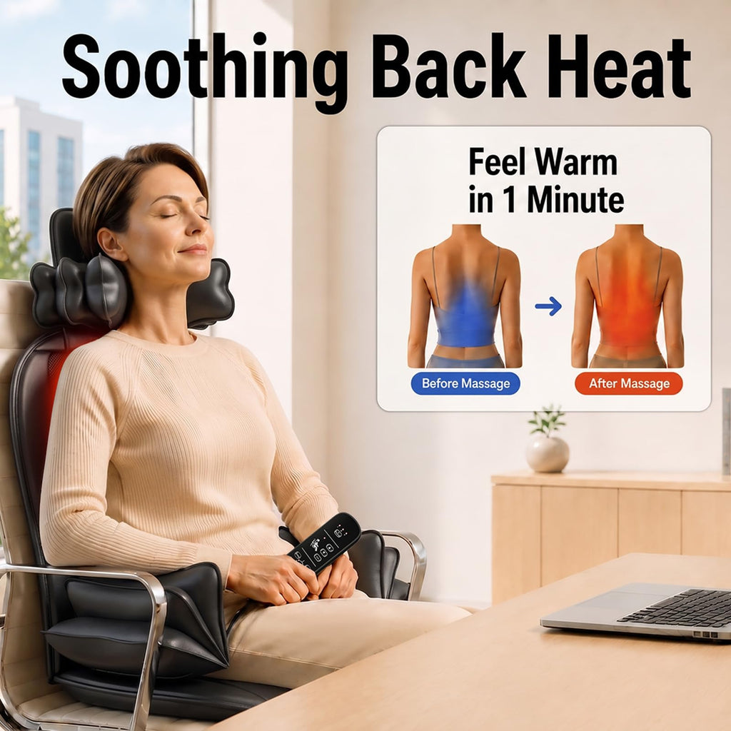 Shiatsu Back Massager with Heat I617544
