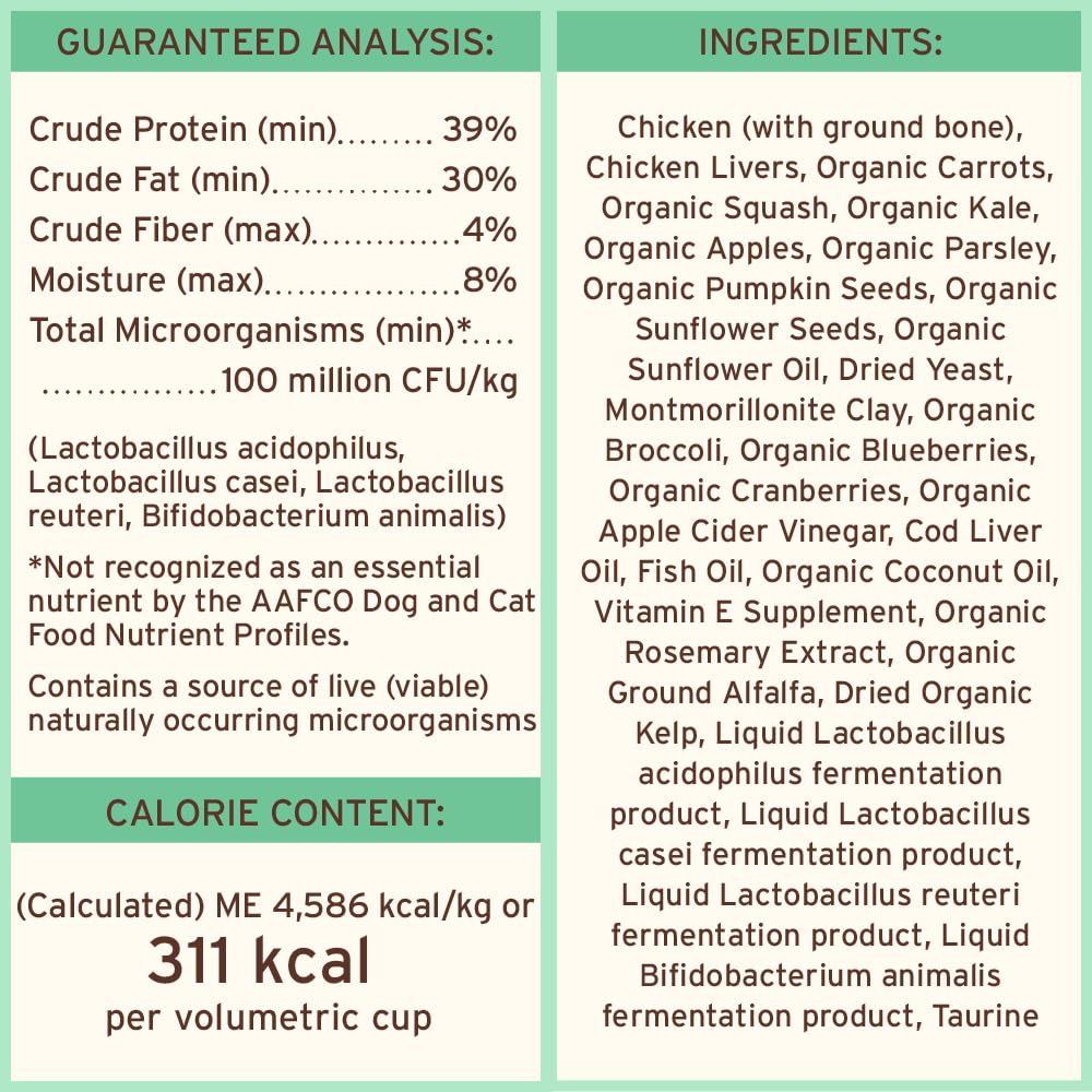 Freeze Dried Chicken Dog Food 16 oz E10983