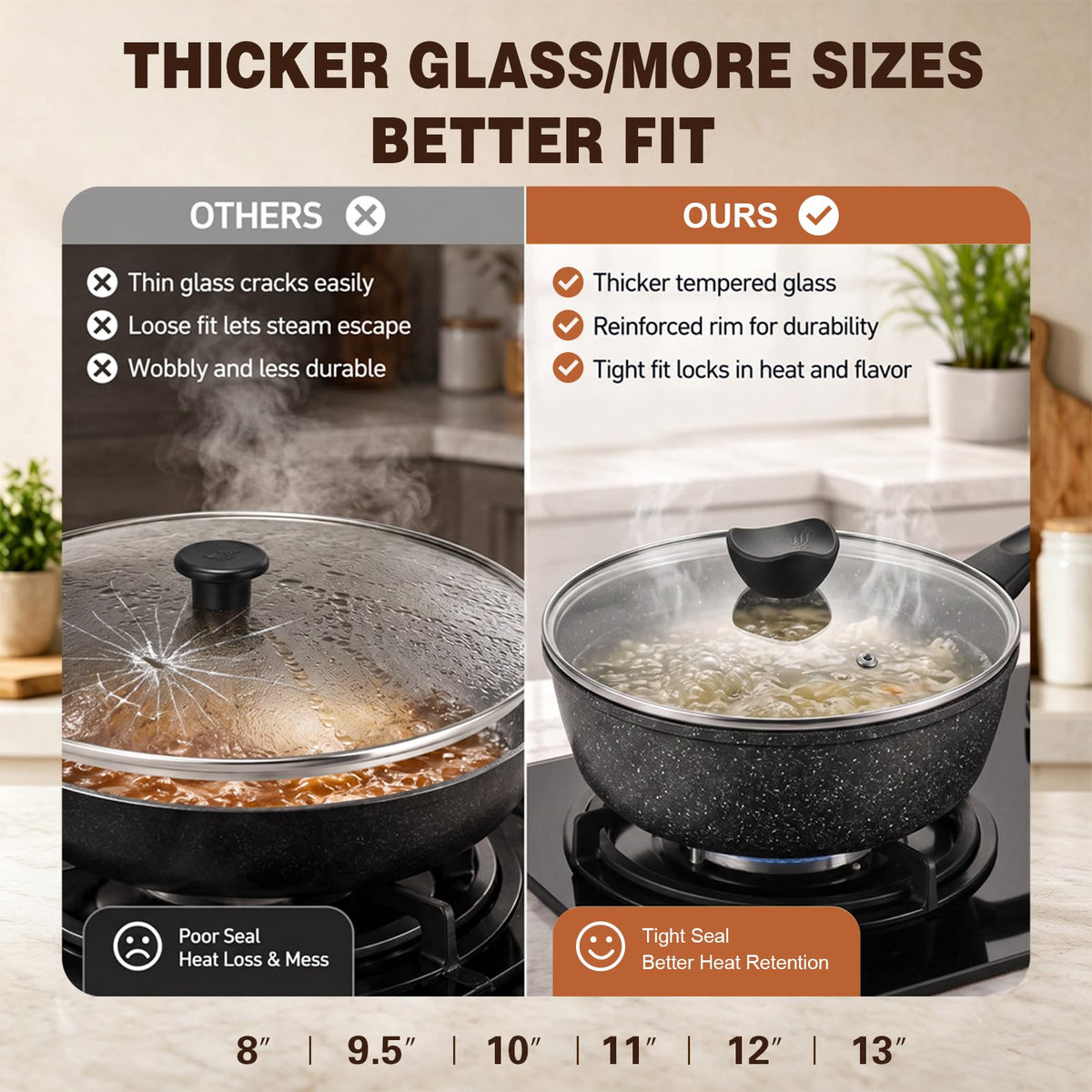 10 Inch Tempered Glass Pan Lid P916221