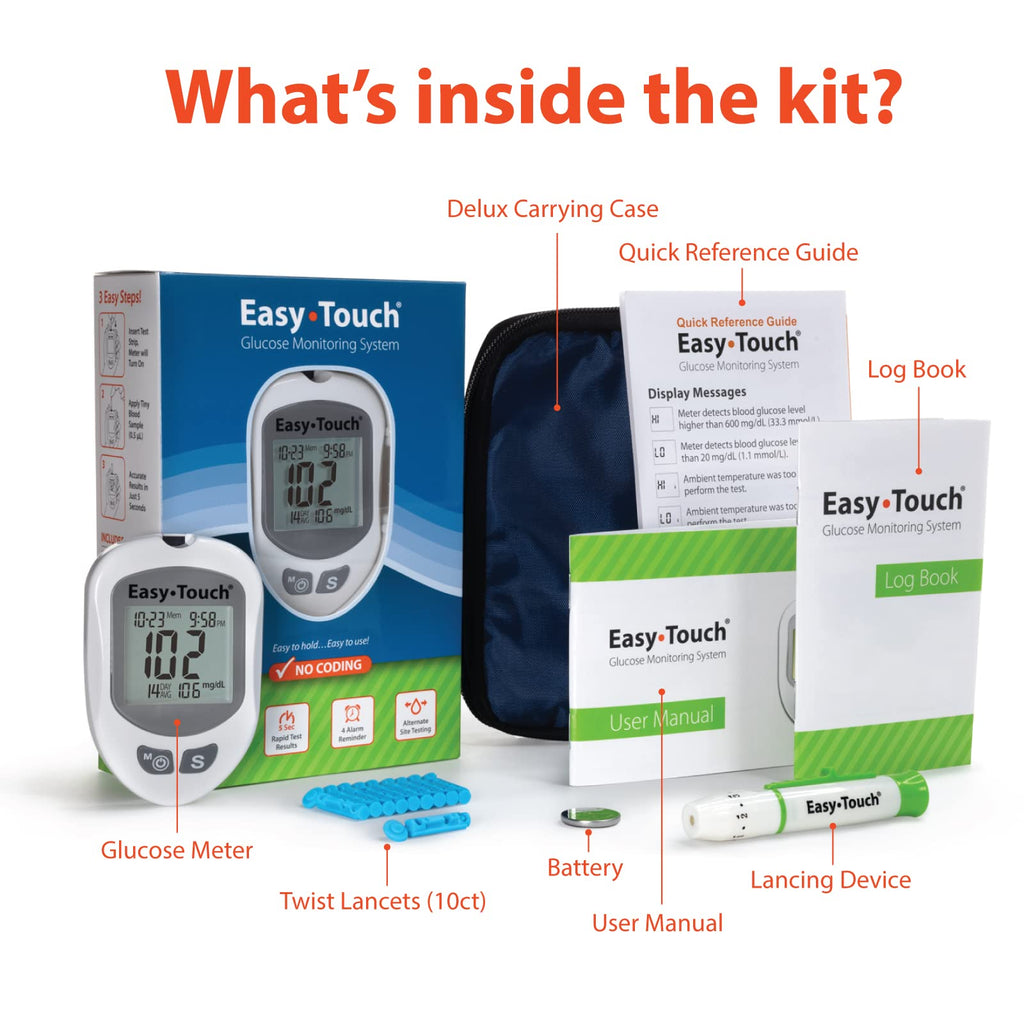 Glucose Meter Kit with 100 Test Strips C157850