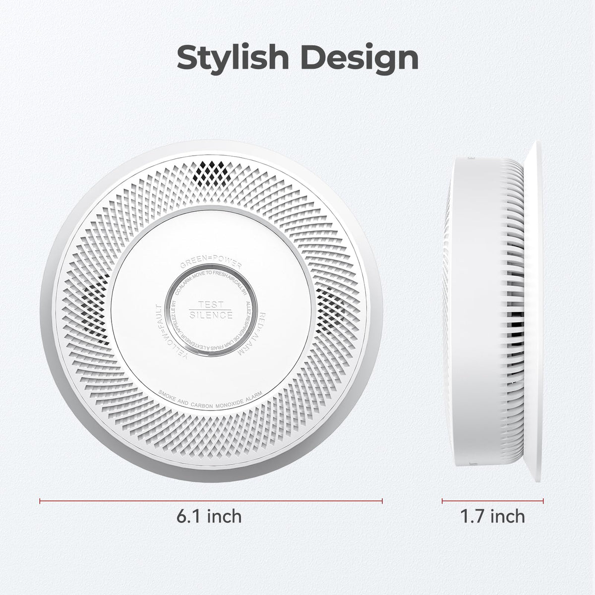 Hardwired Smoke and Carbon Monoxide Detector H305