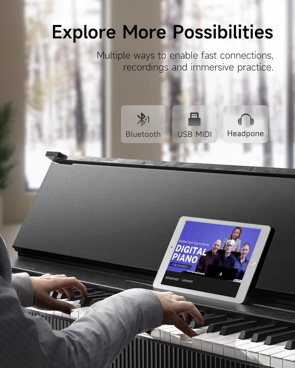 88 Key Weighted Digital Piano G80659