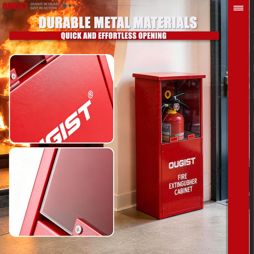 Fire Extinguisher Cabinet with Acrylic Window Q7320