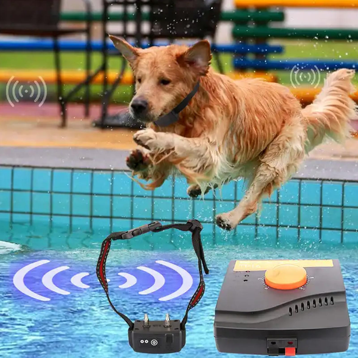 Electric In-Ground Dog Fence Waterproof Shock Collar H972064