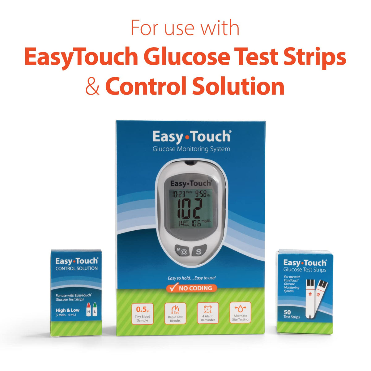 Glucose Meter Kit with 100 Test Strips C157850