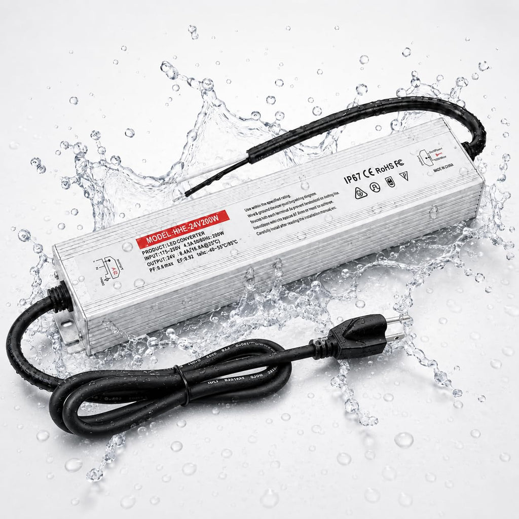 24V 200W IP67 Waterproof LED Power Supply X298