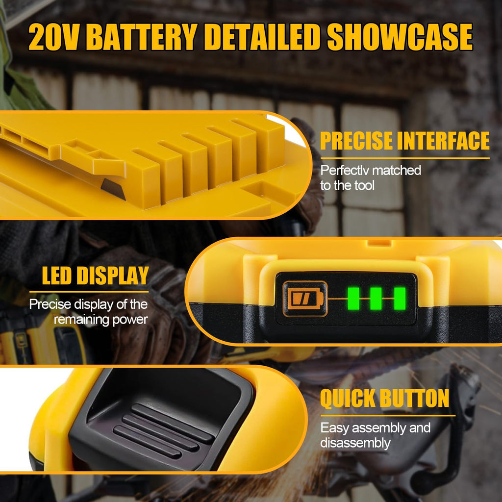 20V Lithium-ion Battery 2Pack I37174