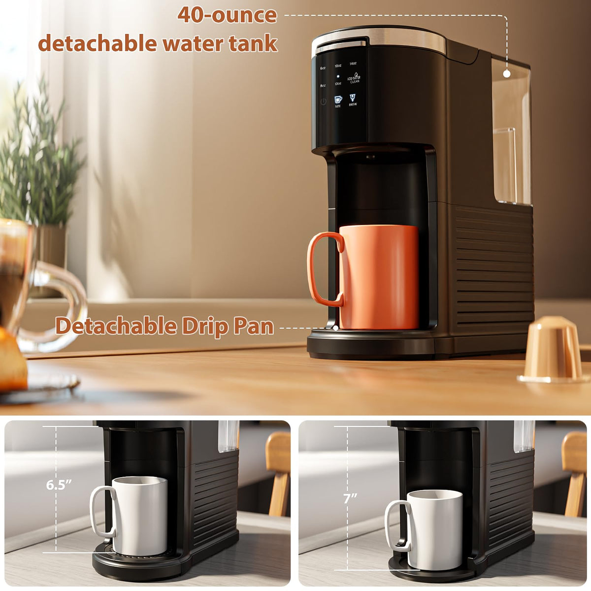 Single Serve Coffee Maker P621