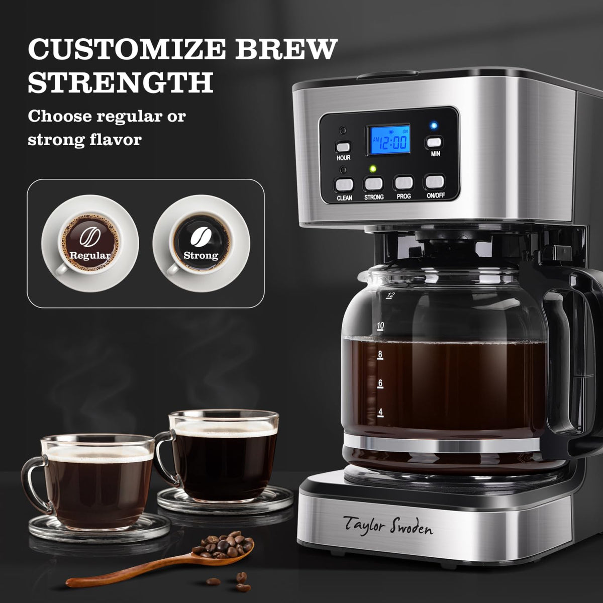 12-Cup Programmable Coffee Maker U3392
