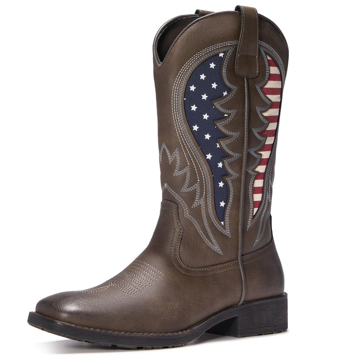 Square Toe Cowboy Boots O784