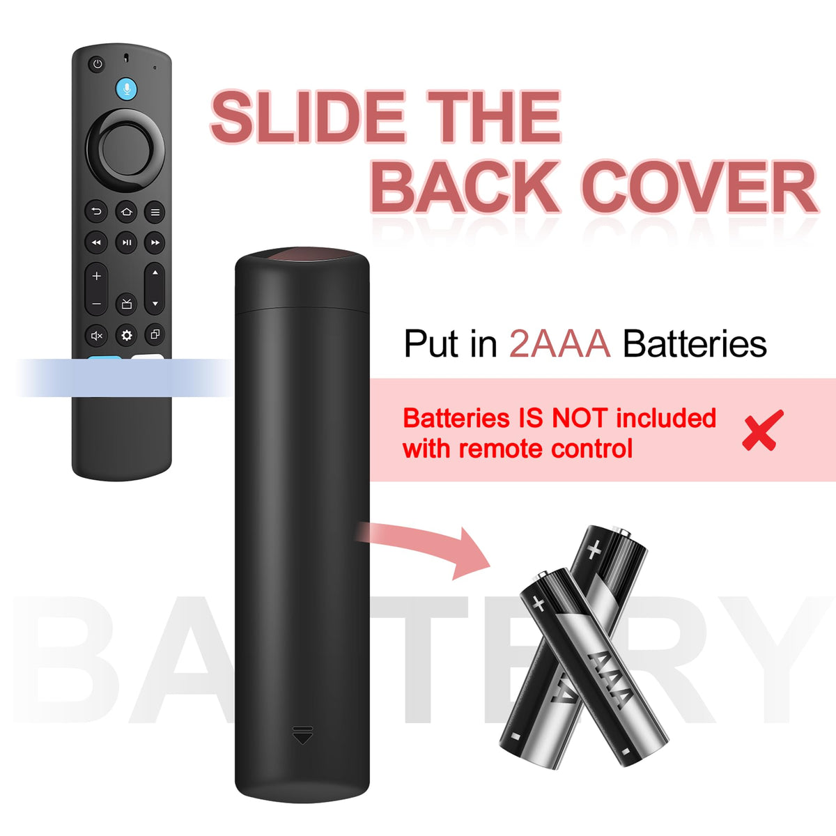 Replacement Remote for Fire TV Stick and Smart TVs with Voice I22510
