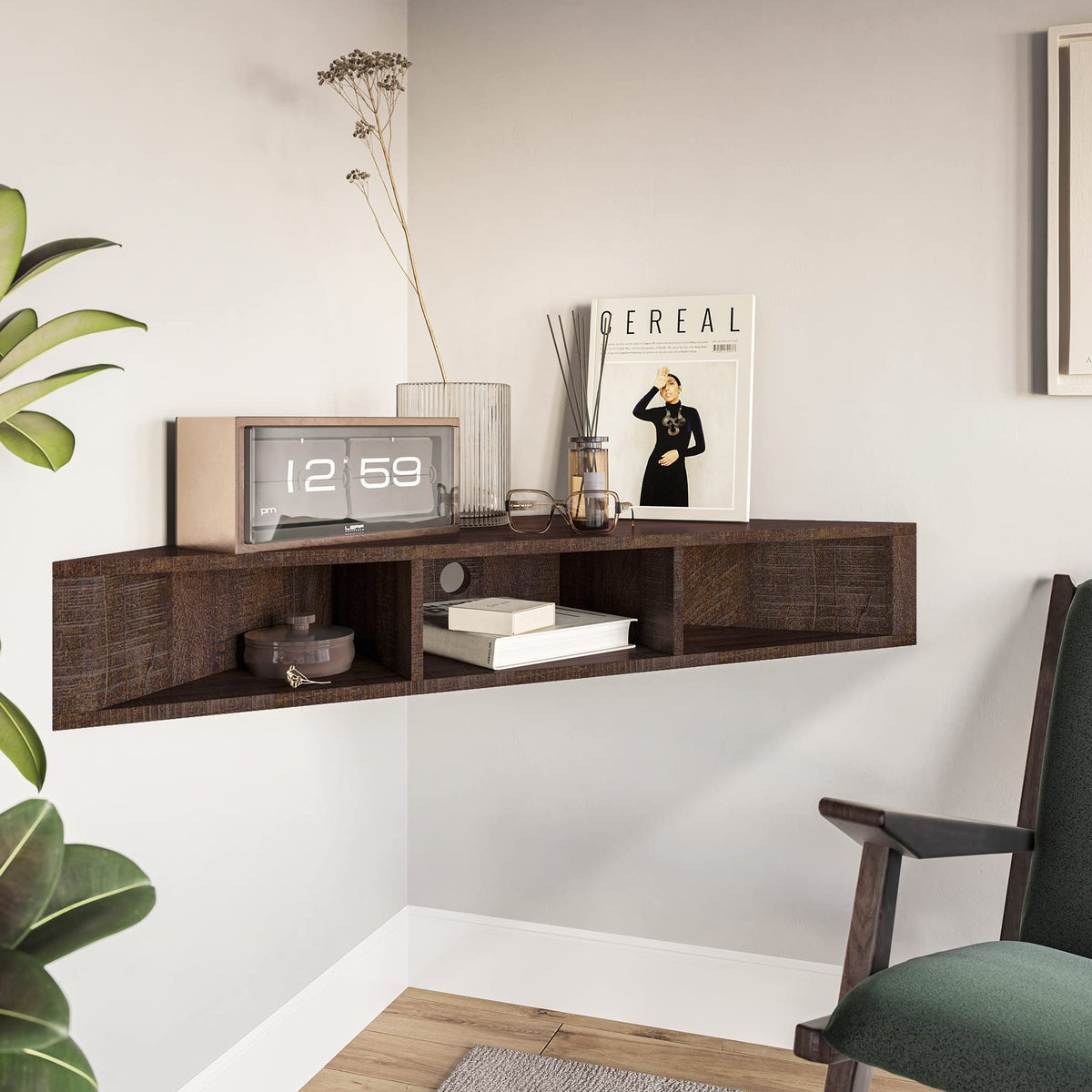 47" Corner TV Stand & Entertainment Center M8338