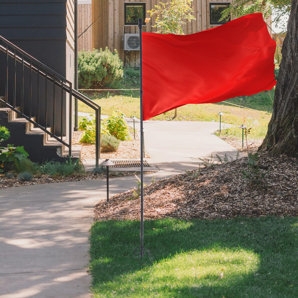 Stainless Steel Flag Pole Base with 5 Prongs L47551