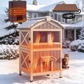 2-Level Weatherproof Cat House V823500