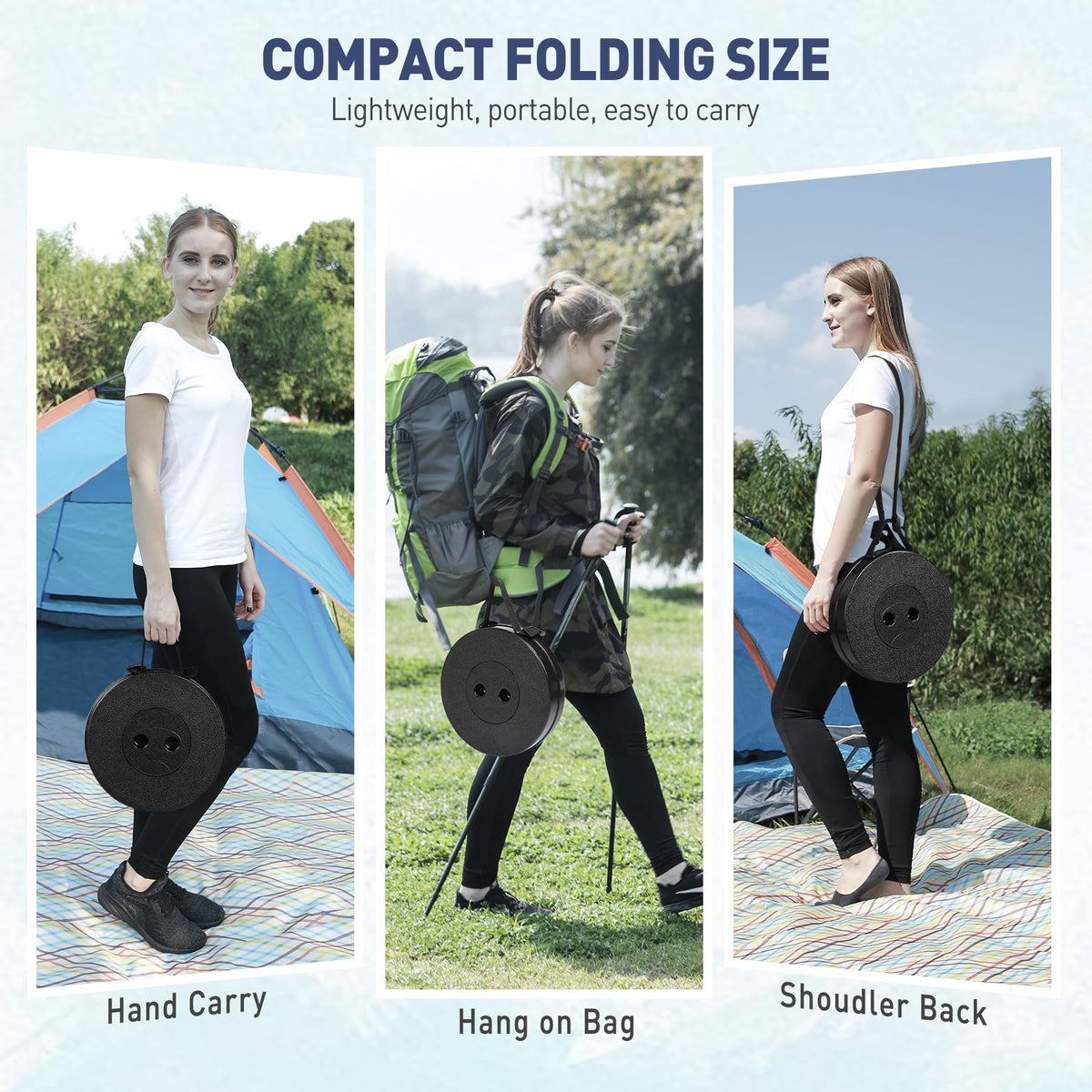 Collapsible Folding Camping Chair H363869