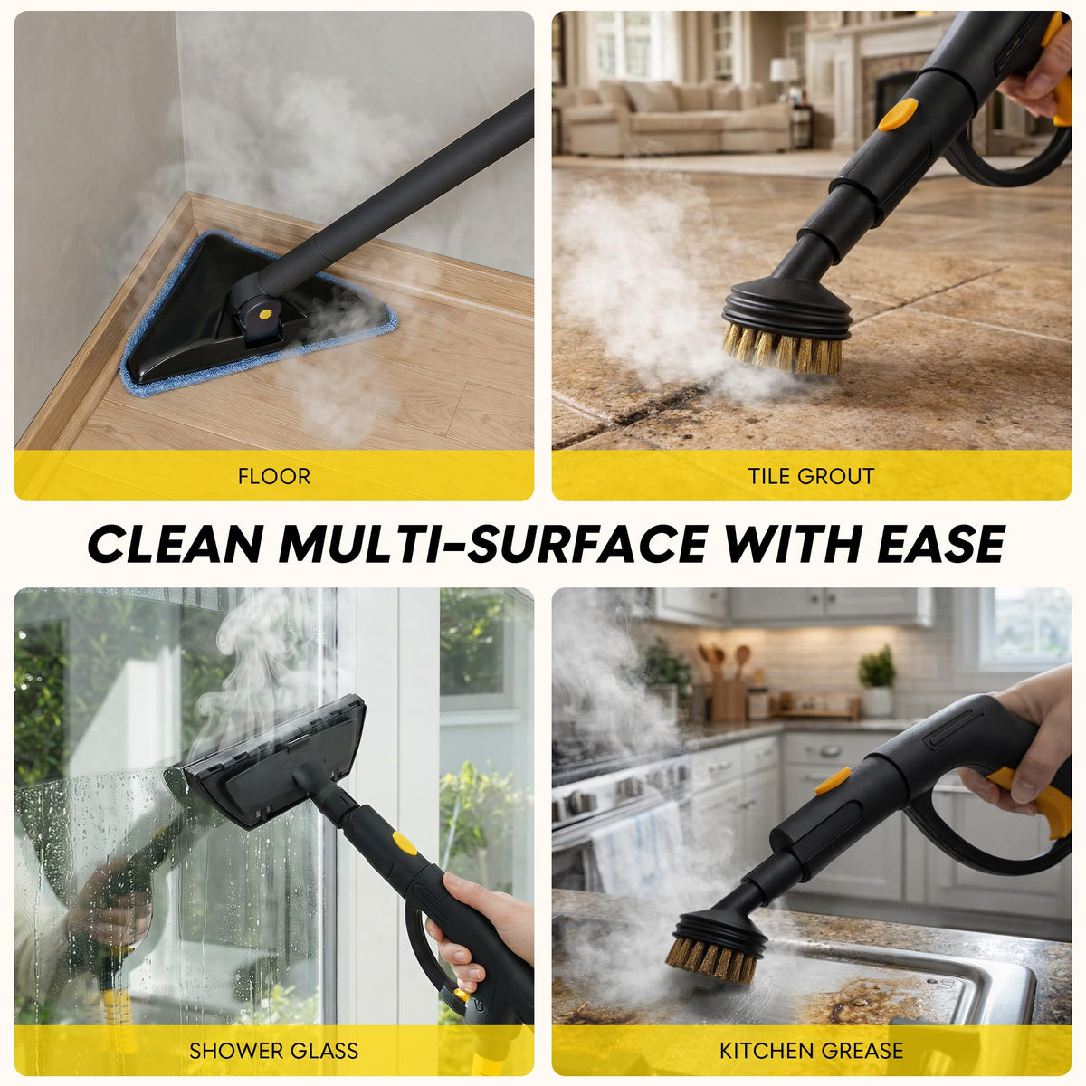 Heavy-Duty Steam Cleaner D27447