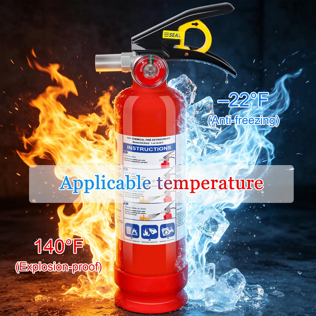 2.5lb Multi-Class Dry Powder Fire Extinguisher T191289